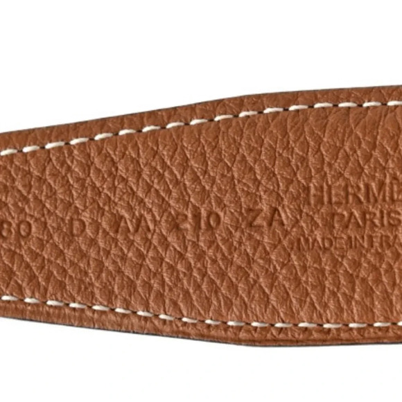 HERMES
Box Togo 32mm H Belt 80 32
Black/ Gold reversible - Picture 5 of 8